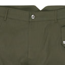 Green Seersucker Parachute Pant