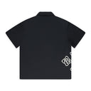 Multicolor Cross Logo Snap Shirt