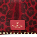 Red Leopard Rockstud Tote