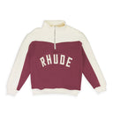 RED CHAMONIX QUARTER ZIP SWEATER