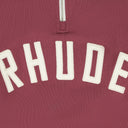 RED CHAMONIX QUARTER ZIP SWEATER