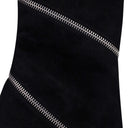 Spiral Zip Around Ankle Boots