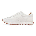 White Croc Runner Sneakers