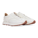 White Croc Runner Sneakers