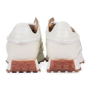 White Croc Runner Sneakers