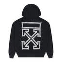 Black Tape Arrow Hoodie