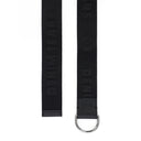 Black Peace Wreath Webbing D-Ring Belt