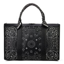 Black Weekender Bandana Bag