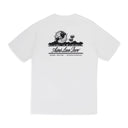 White SS Seasonal Unisphere Tee