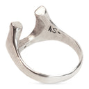 Silver Workwear Herradura Ruby Ring