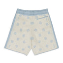 Blue Cashmere Knit Shorts