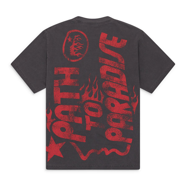 Vintage Black Hellstar Path To Paradise T-shirt