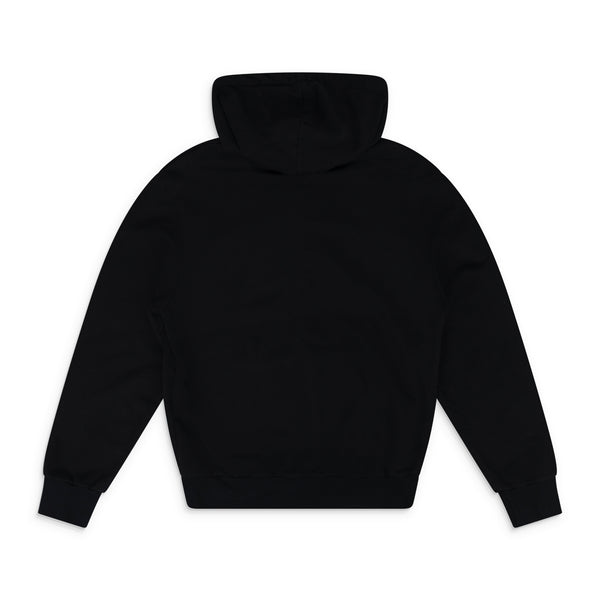 Black Classic Hidden Pocket Hoodie