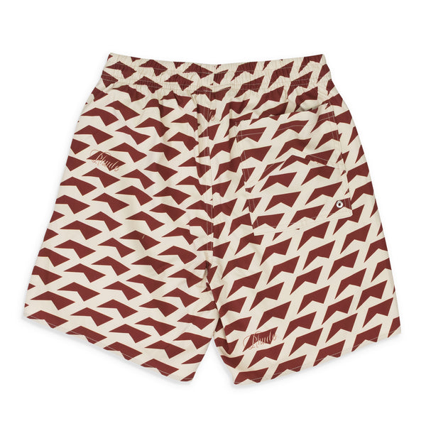 Red / Cream Dolce Vita Swim Short