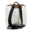 Cream Canvas Rucksack Backpack