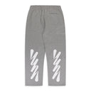 Grey Wave Diagonal Sweatpants