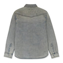 Superlight Indigo Long Sleeve Coated Western Shirt