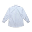 Blue Mindblown Print Oxford Shirt