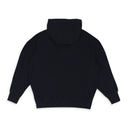 Black Tonal Logo Hoodie