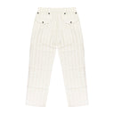 WHITE WOOLRICH FILLED PANTS