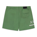 Mineral Green MA Bar Logo Swim Trunks