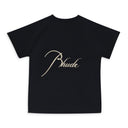 Black Raglan Logo T-Shirt