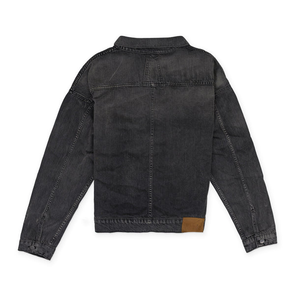 Black Vintage Trucker Jacket