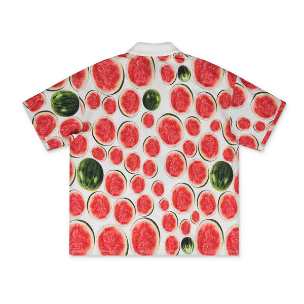 Multicolor Kiss My Grits Watermelon Polo Shirt