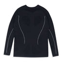 Black Long Sleeve Seamless 2.0 T-Shirt