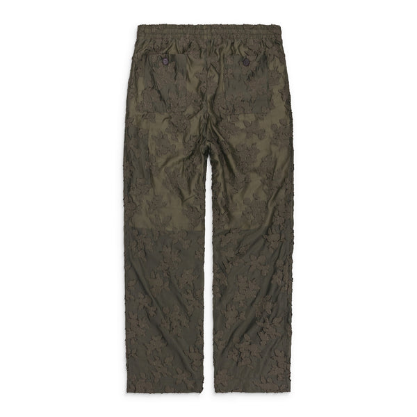 Green Floral Pajama Pants