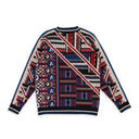 Multicolor Quadri Knit Jumper