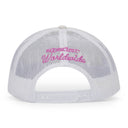 White WHITE TRUCKER HAT