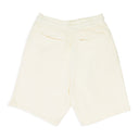 White Script Logo Terry Sweatshorts