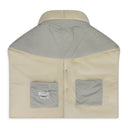 Grey Puff Down Mufler Gray