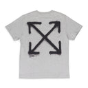 Grey Spray Can Arrow Slim T-Shirt