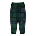 Navy Plaid Wreath Sweatpant