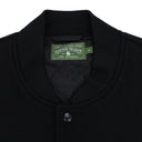 Black Peace Wreath Varsity Jacket