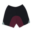 Black Black Panel Shorts