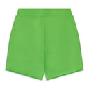 Fluorescent Green French Terry Glitch Sweatshorts