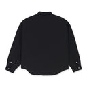 Black Beauty Snap Front Shirt Jacket