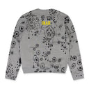 Grey Irak Tears Crewneck