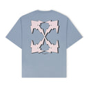 Faded Denim Skate Fit Bolt Arrow Graphic T-shirt