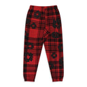 Red Plaid Wreath Sweatpants