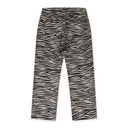 Multicolor Cowhide Zebra Print Pants