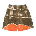 Brown / Orange Tie Dye Shorts