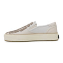 White Skel Top Slip On Sneakers