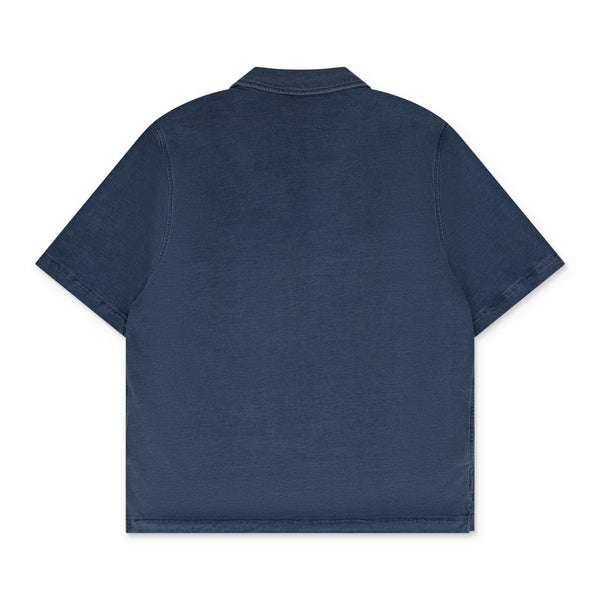 Blue Jersey Short Sleeve Shirt