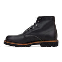 Black 1000 Mile Plain Toe Rugged Boot