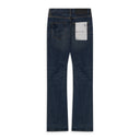 Dark Indigo Kintsugi Flare Jeans