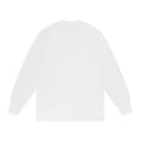 White Longsleeve Tonal Logo T-Shirt